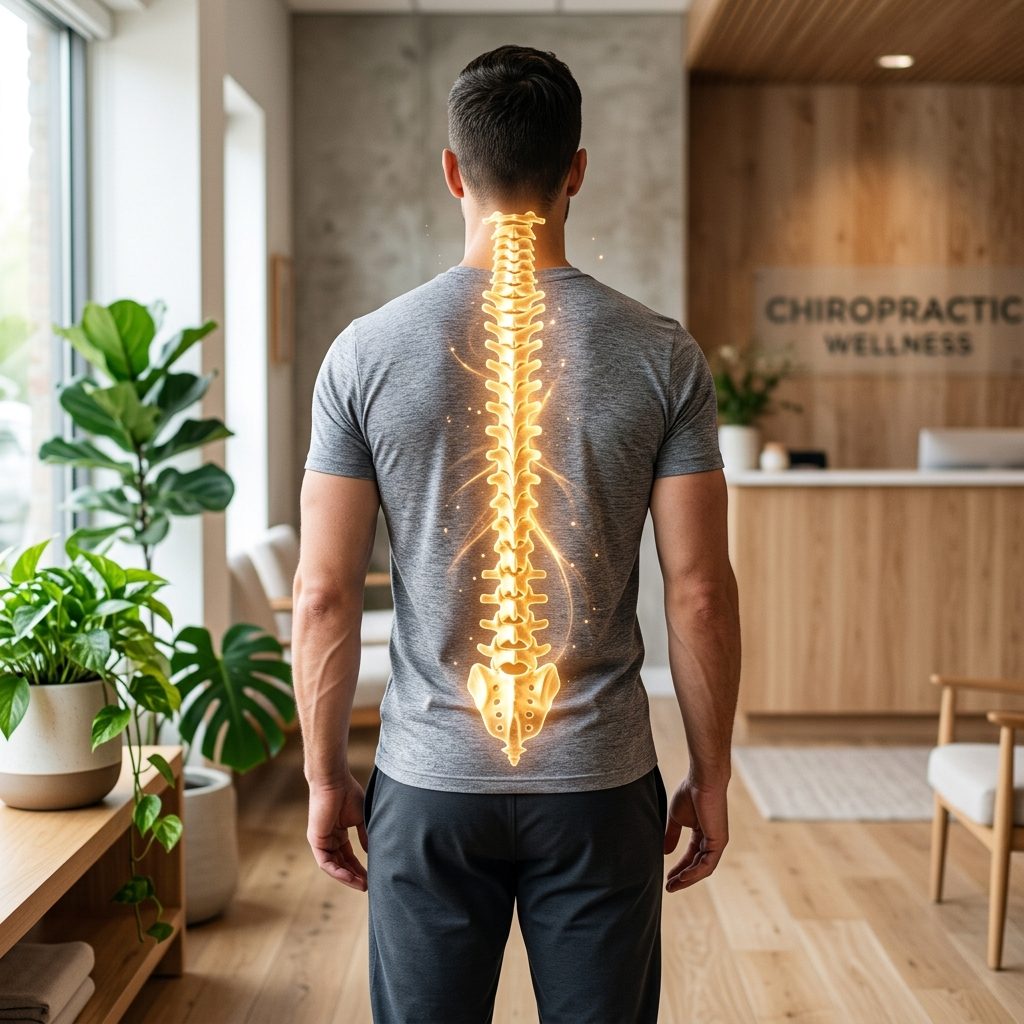 Posture correction patient at FlowState Chiropractic Lower Manhattan